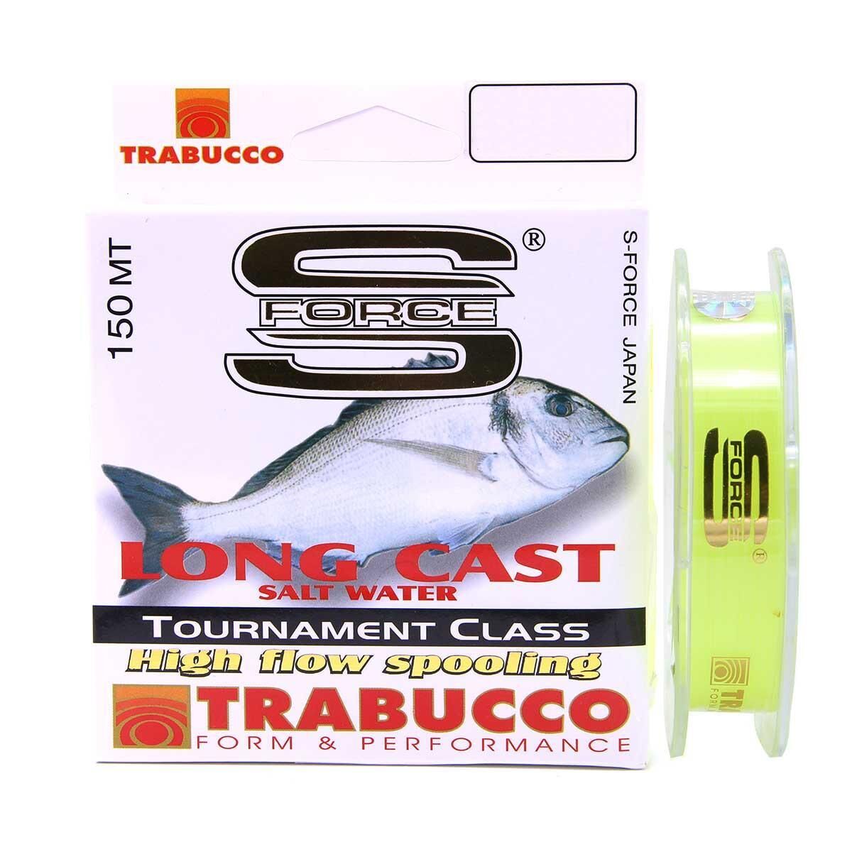 Trabucco S-Force Long Cast Monoflament Olta Misinası 150Mt 0,20 mm