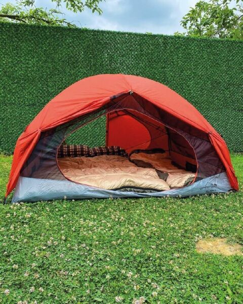Campout Neptune 3 Kamp Çadırı [Kırmızı]