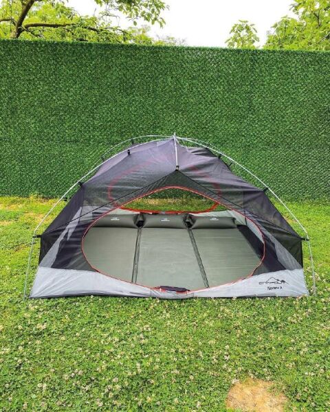 Campout Neptune 3 Kamp Çadırı [Kırmızı]