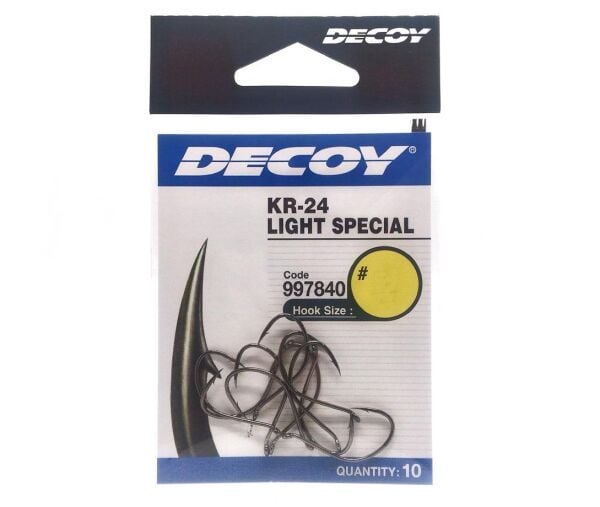 Decoy KR-24 Light Special Black Nikel Olta İğnesi NO:4 - Black Nickel