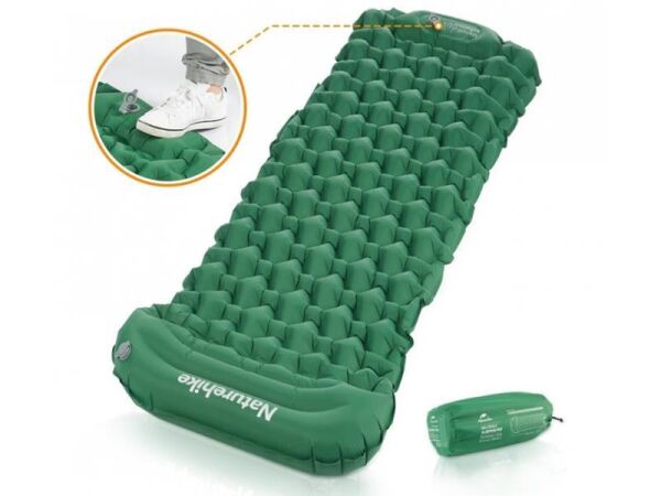 Naturehike FC-12 Infatable Şişme Kamp Matı Army Green