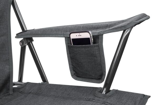 Gci Outdoor Comfort Pro Chair™ Katlanır Kamp Sandalyesi Gri Melanj