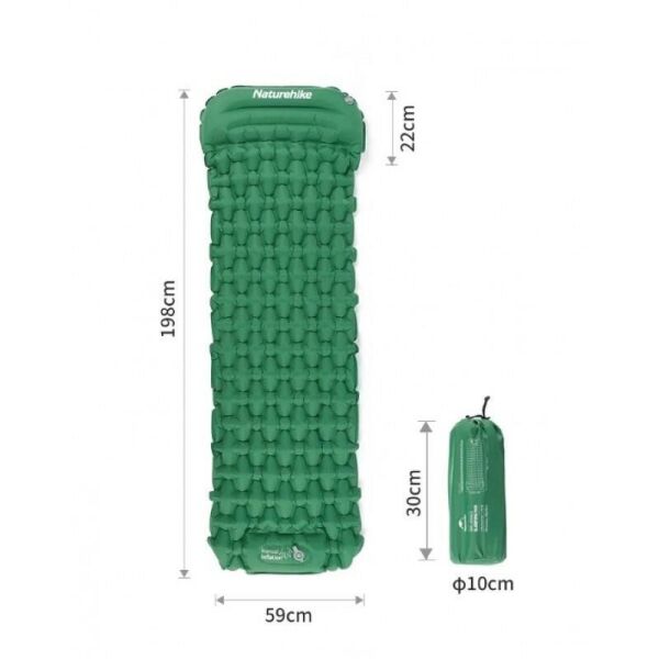 Naturehike FC-12 Infatable Şişme Kamp Matı Navy