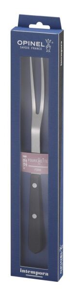 Opinel Parallele Pop N°124 Et Çatalı Siyah (001503)