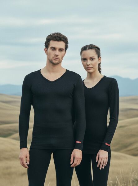 Blackspade Unisex Termal Tişört 2. Seviye SİYAH - XL