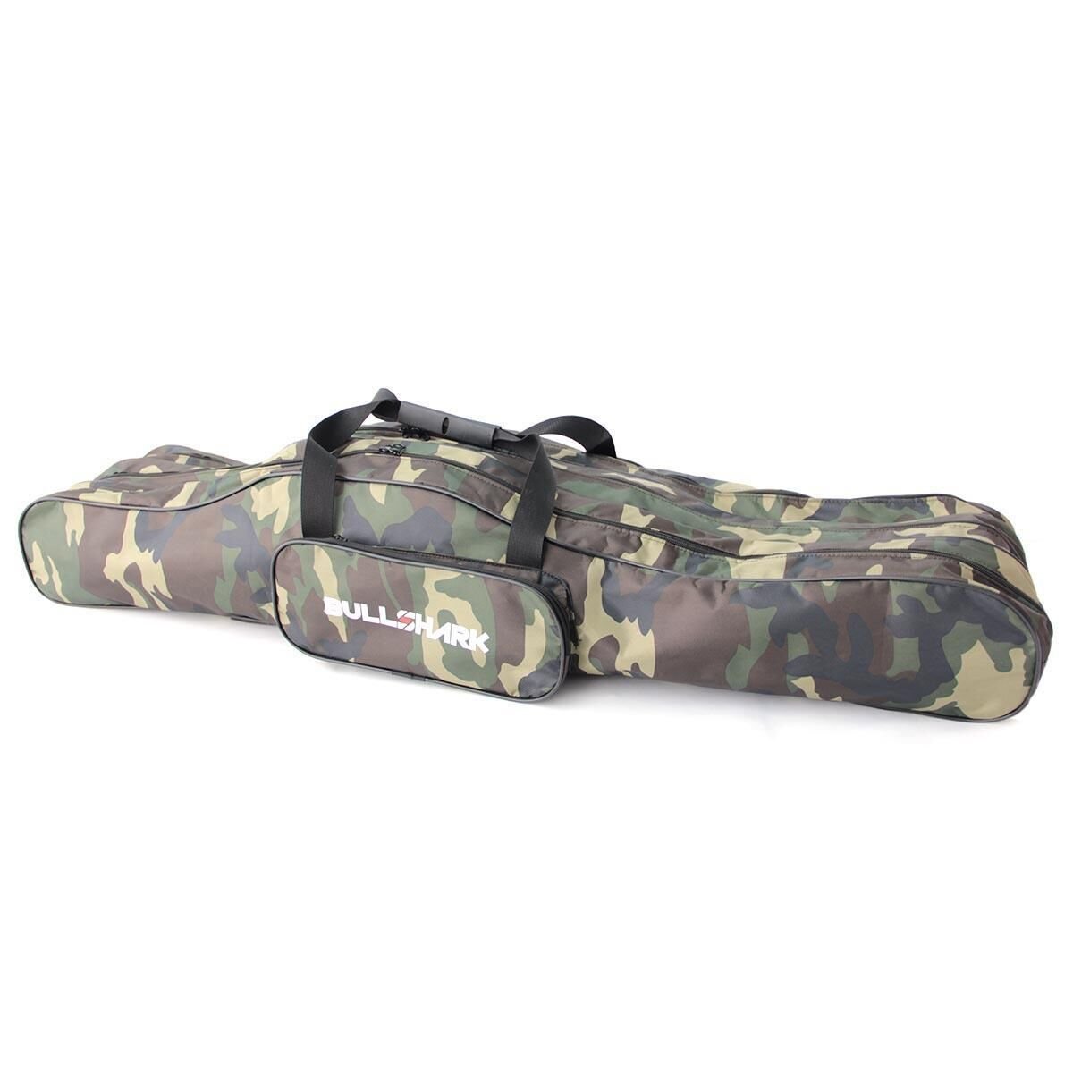 Bullshark 140 cm 3 Gözlü Olta Kamış Çantası Kamuflaj KAMUFLAJ