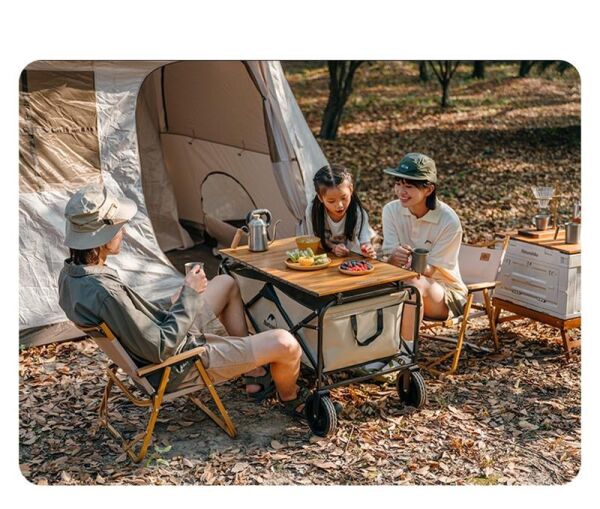 Naturehike Çok Amaçlı Katlanır Taşıma Arabası [Vagon] Army Green