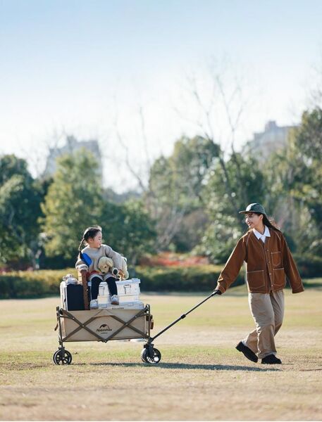 Naturehike Çok Amaçlı Katlanır Taşıma Arabası [Vagon] Army Green