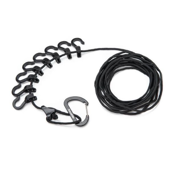Naturehike Çok Fonksiyonlu Kancalı Ayarlanabilir Asma İpi 4.3 mt Dark Grey