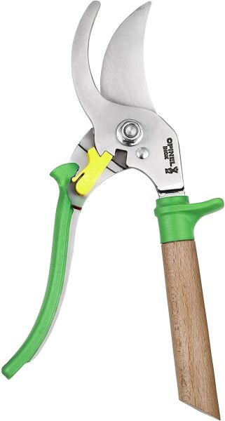 Opinel Kayın Saplı Bahçe Budama Makası YEŞİL