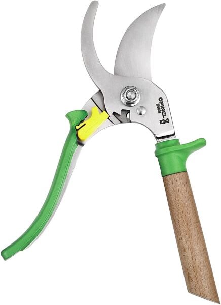 Opinel Kayın Saplı Bahçe Budama Makası YEŞİL