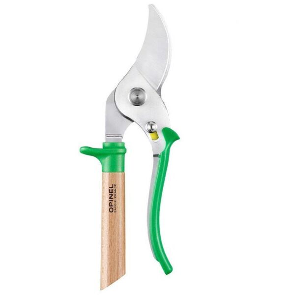Opinel Kayın Saplı Bahçe Budama Makası YEŞİL