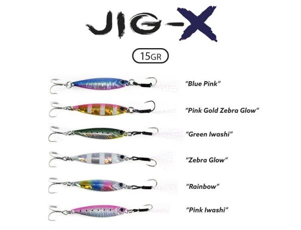 Fujin Jig-X 15 gr Light Jigging - Jig Yem