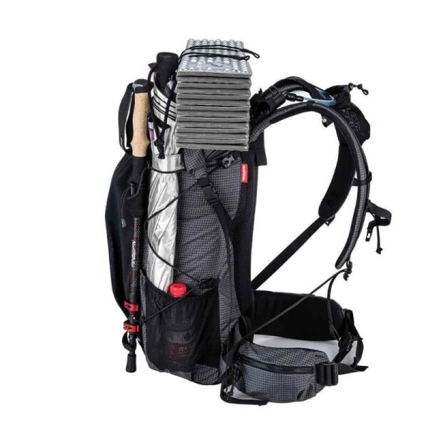 Naturehike Rock 60+5 Lt Trekking Sırt Çantası BLACK