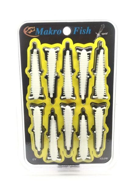 Makro Fish 4.5Cm Kokulu LRF Silikon Yem PEMBE