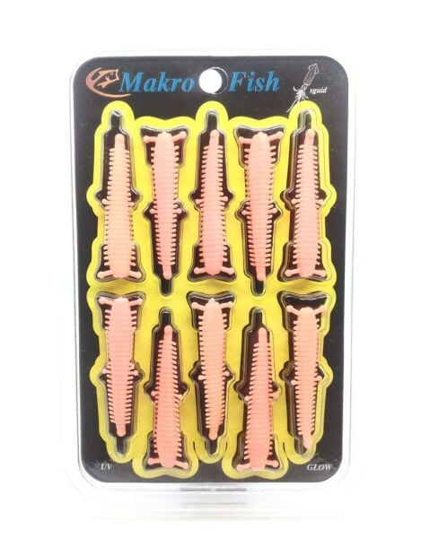 Makro Fish 4.5Cm Kokulu LRF Silikon Yem PEMBE
