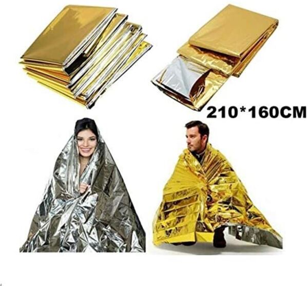Summit Acil Durum Battaniyesi Emergency Foil Blanket 1.6m x 2.1m