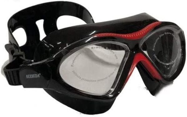 Bermuda Silikon Antifog Sörf Yüzücü Gözlüğü