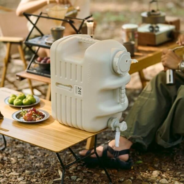 Naturehike Galon Air PE Musluklu Su Bidonu Army Green - 24 Lt