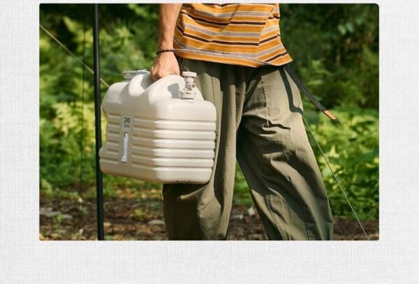 Naturehike Galon Air PE Musluklu Su Bidonu Army Green - 24 Lt