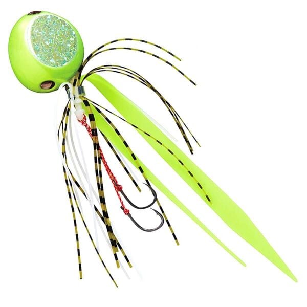 Daiwa Kohga Alpha 60 gr Tairubber Jig Yem CHARTREUSE