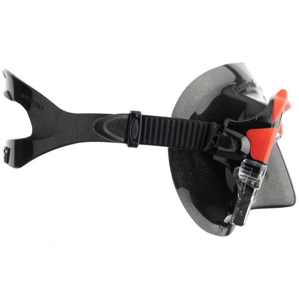 Cressi Matrix Dalış Maskesi BLACK/RED