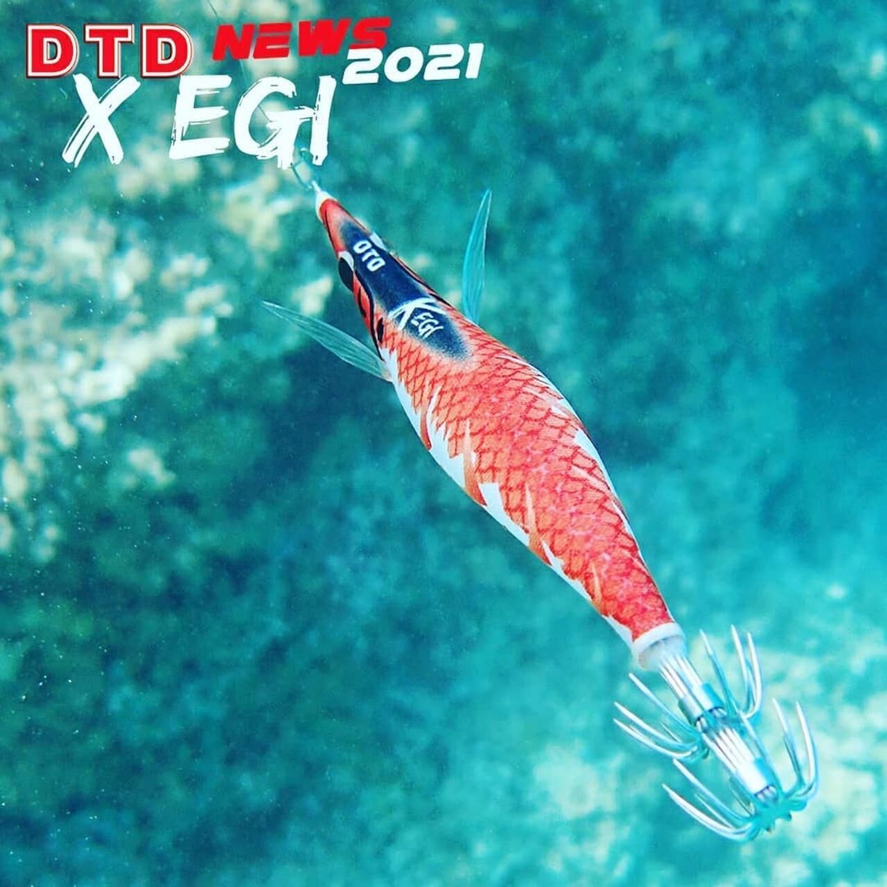 DTD X-Egi 3.0 Basic Sinking Speed 96 mm 16.2 gr Kalamar Zokası RED