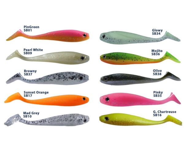 Fujin Duck Tail 9 cm Silikon Balık PINKY