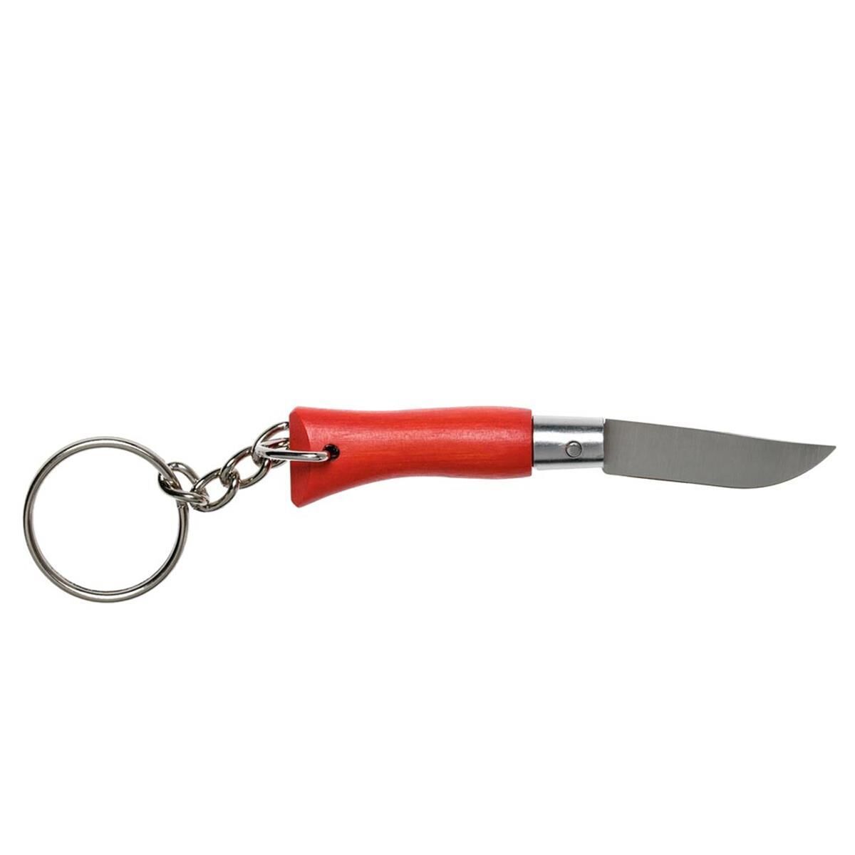 Opinel No 2 Anahtarlıklı Paslanmaz Çelik Çakı TURUNCU