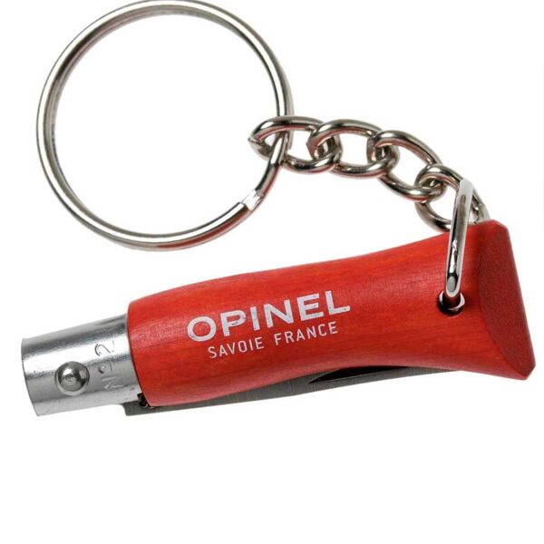 Opinel No 2 Anahtarlıklı Paslanmaz Çelik Çakı TURUNCU