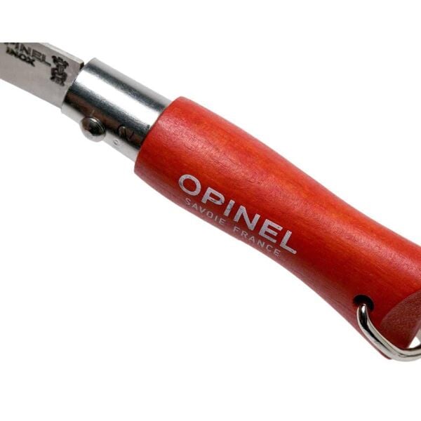 Opinel No 2 Anahtarlıklı Paslanmaz Çelik Çakı TURUNCU