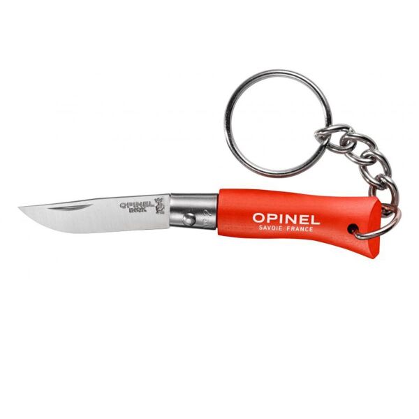Opinel No 2 Anahtarlıklı Paslanmaz Çelik Çakı TURUNCU