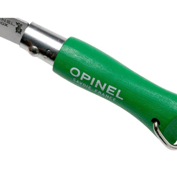 Opinel No 2 Anahtarlıklı Paslanmaz Çelik Çakı YEŞİL