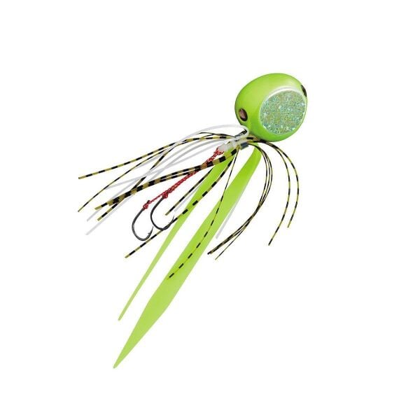 Daiwa Kohga Alpha 120 gr Tairubber Jig Yem CHARTREUSE
