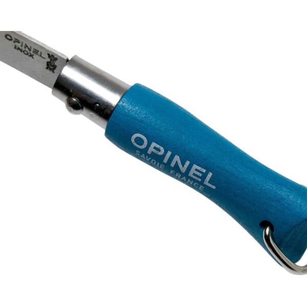 Opinel No 2 Anahtarlıklı Paslanmaz Çelik Çakı MAVİ