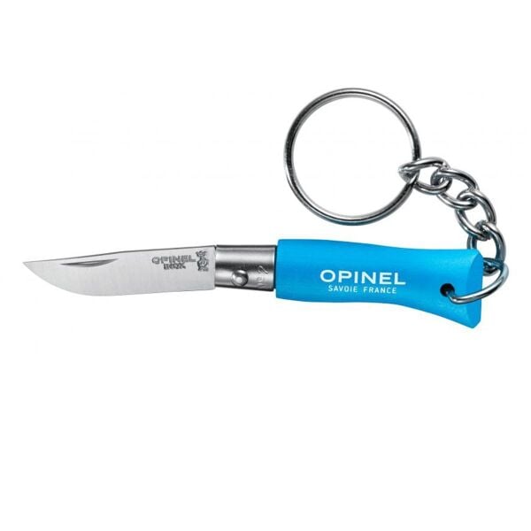 Opinel No 2 Anahtarlıklı Paslanmaz Çelik Çakı MAVİ