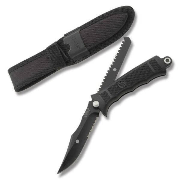 Sog Revolver Seal Fixed Blade - Kanatlı Bıçak