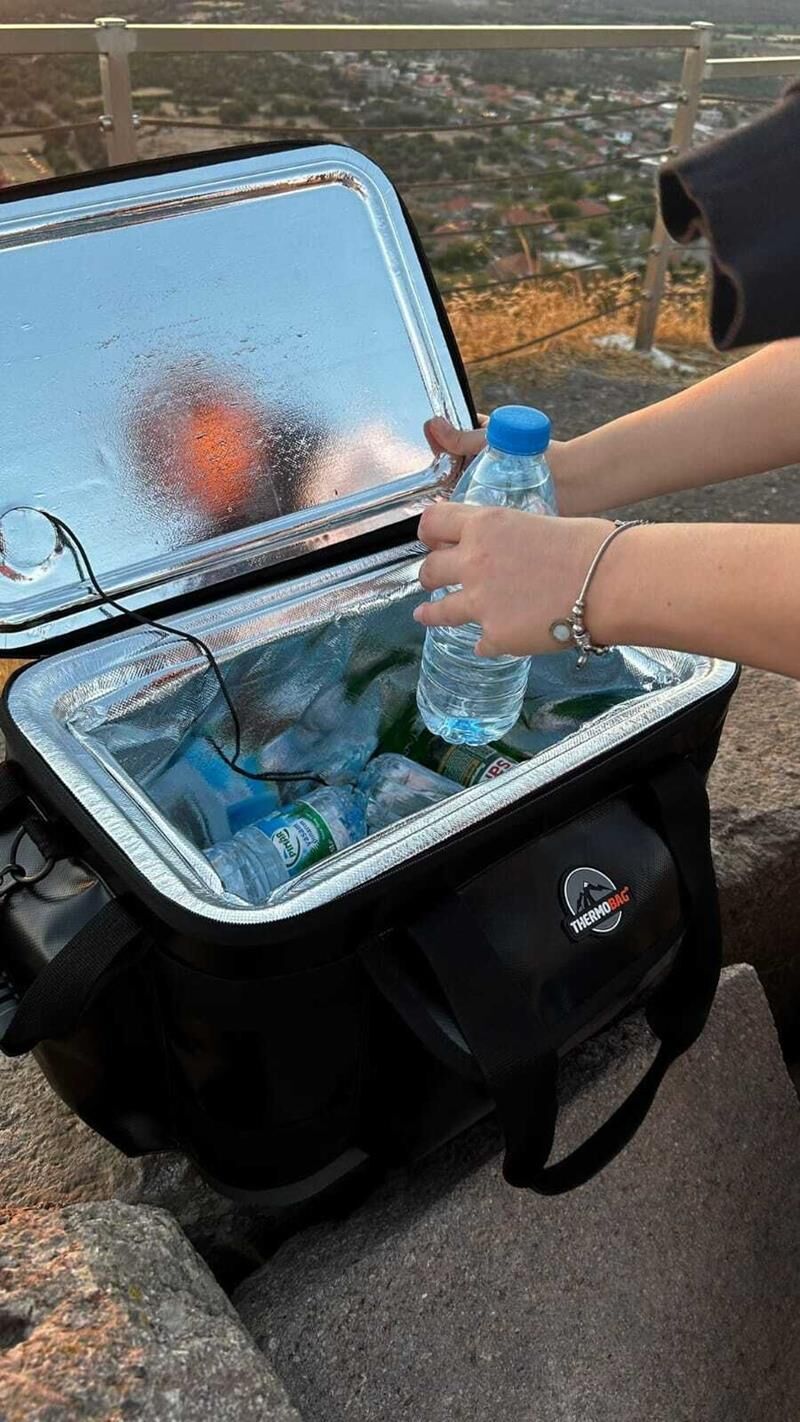 Thermobag 19 Litre Termal Soğutucu Çanta [Dijital Derece Göstergeli] SİYAH