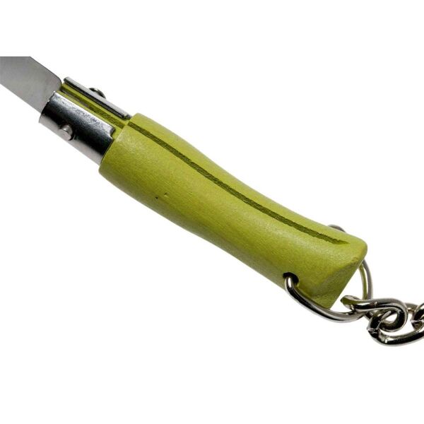 Opinel No 2 Anahtarlıklı Paslanmaz Çelik Çakı AÇIK YEŞİL
