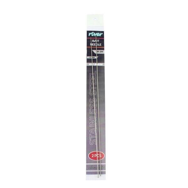 River Paslanmaz Çelik Yem Şişi 2 Parça 25 Cm
