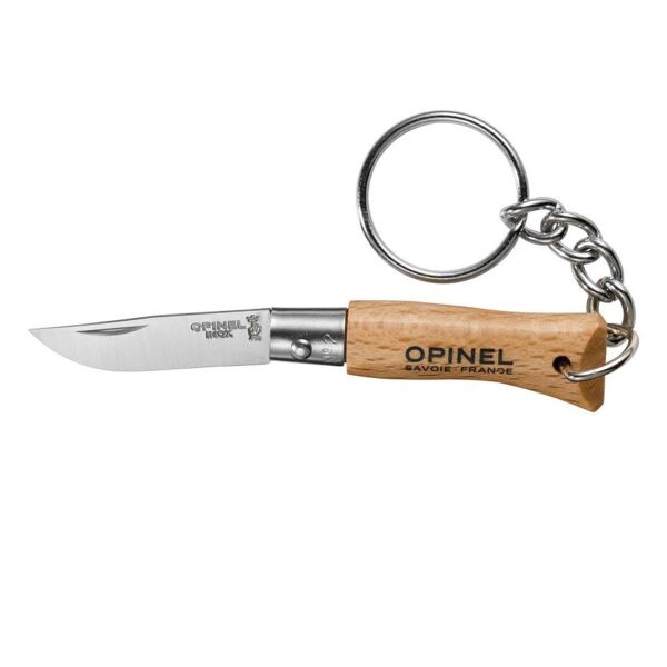 Opinel No 2 Anahtarlıklı Paslanmaz Çelik Çakı Ahşap
