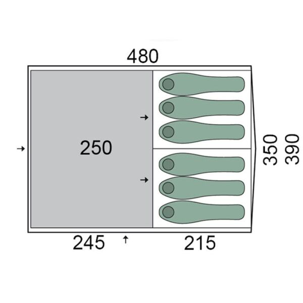Pinguin Interval 6 Yeşil Çdır