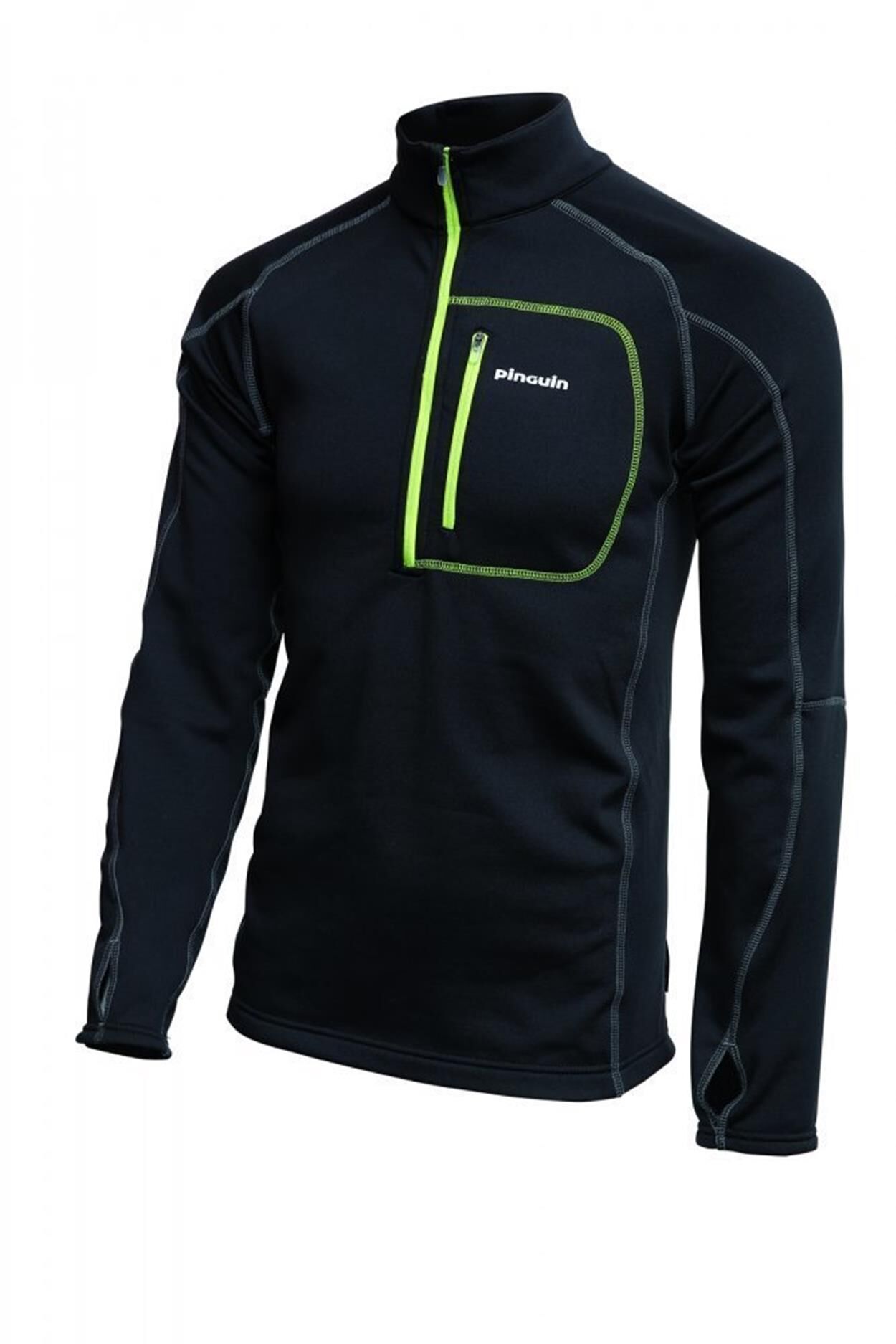 Pinguin Power Men Half Zip ( Siyah ) XXL