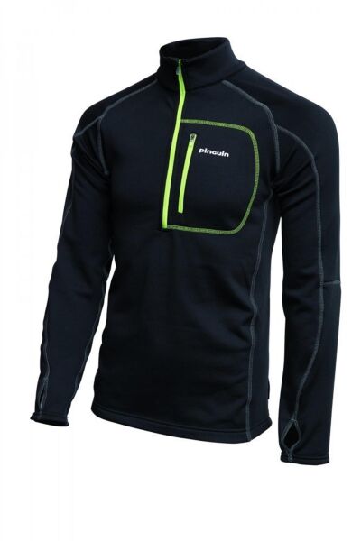 Pinguin Power Men Half Zip ( Siyah ) XXL
