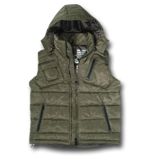 Sturm Yeşil Şapkalı Yelek