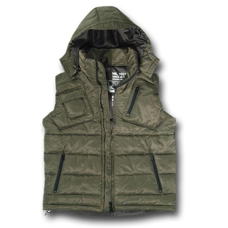 Sturm Yeşil Şapkalı Yelek