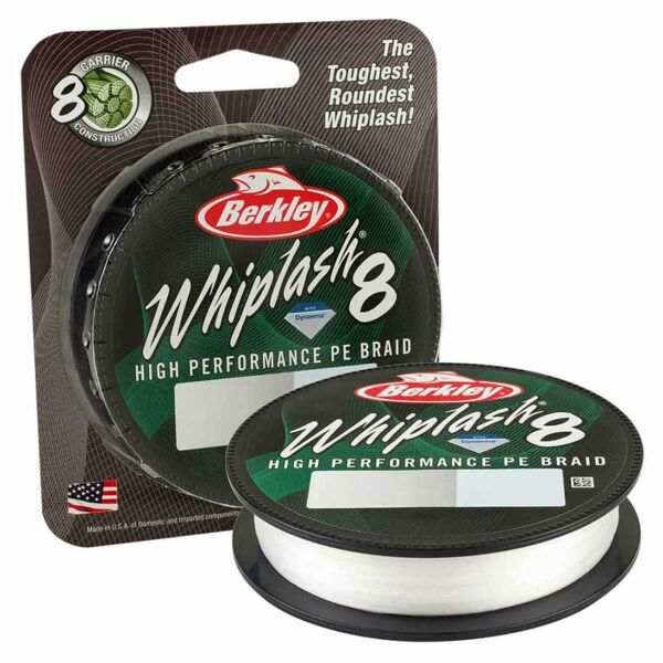 Berkley Whiplash Dyneema x8 Crystal İp Olta Misinası 150mt CRYSTAL - 0,08 mm