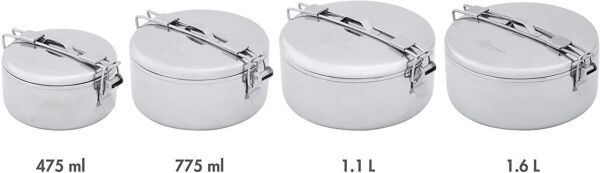 Msr Alpine StowAway Pot 1.1 LT (Tencere) Gümüş