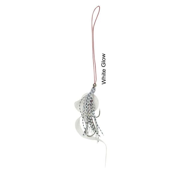 Savage Gear Cuttle Eye Skirt ( M ) 2 Adet Suni Yem White Glow
