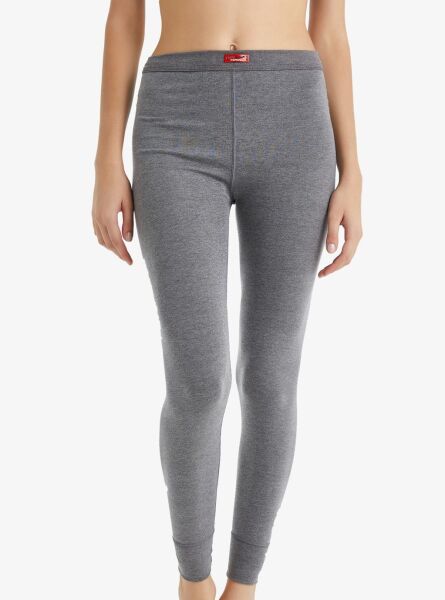 Blackspade Kadın Termal Alt İçlik 2. Seviye Gri Melanj - XL